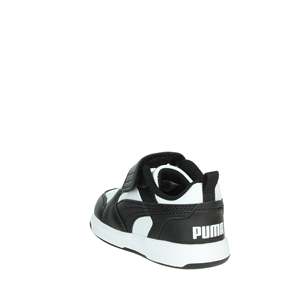 <span class=keywords><strong>Puma</strong></span> Kids Court Sneakers Noir Blanc 21 Chaussures Chunky Amorties Toutes Saisons Tige Synthétique Semelle Extérieure en Caoutchouc - Product Image 2