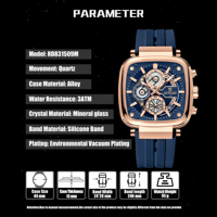 Reward Quartz <strong>Watch</strong> for <strong>Men</strong> Fashion Sport Chronograph Stopwatch Luxury Alloy <strong>square</strong> Design <strong>Best</strong> <strong>Selling</strong> <strong>Men</strong> <strong>Watches</strong>