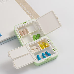 Gute Qualität – Neue Ankünfte: Wöchentliche 7-Tage Mini Pillendose, Bunter Tablettenorganizer für die Woche - Product Image 4