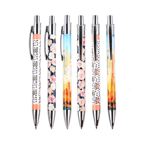 ปากกาลูกลื่นโลหะแบบพับได้กว้าง1.0มม. ปากกาโลโก้แบบด่วน - Product Image 1