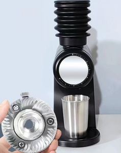 Moulin à café <span class=keywords><strong>électrique</strong></span> à meules en acier inoxydable, capacité 80g, écoénergétique A+, meules de 48MM, prix de gros abordable pour hôtels - Product Image 6