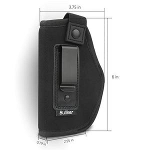 Universal Concealed Carry Holster Inside or <b>Outside</b> the Waistband IWB Gun Holsters Right and Left Hand Draw Fits Subcompact Comp - Product Image 4