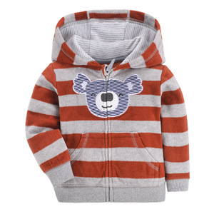 Manteau d'hiver pour enfants garçons et filles cardigan à fermeture éclair haut à capuche bébé <span class=keywords><strong>veste</strong></span> polaire - Product Image 3