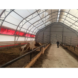 Nouvelle Abri/Structure Préfabriquée en Acier pour Bétail, Abri pour Chevaux, Tente d'Abri pour Bovins, Ovins et Autres Animaux à Vendre - Product Image 1