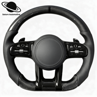 Volants de luxe en cuir et fibre de carbone LED Mercedes-Benz Classe E CLA GLC E300 Personnalisation sur mesure W46 W117 W166 W222