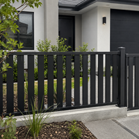 Panneaux de clôture en aluminium de qualité supérieure pour zones côtières, 6063-T5, résistants au sel, revêtement poudré, écran d'intimité pour l'Australie et la Nouvelle-Zélande