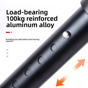 Deambulatore Telescopico Chuangen Antiscivolo e Resistente in Tubo di Ferro per Lesioni alla Caviglia e Supporto per Fratture al Polpaccio - Product Image 4