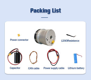 Bras robotique, moteur articulaire à couple élevé de 120 Nm, frein creux, module articulaire de robot collaboratif, actionneur - Product Image 5