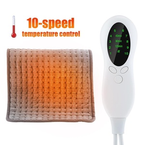 Elektrische Heizung Flanell decke 10-Gang-Temperaturregelung Moderner Winters chal Kleine Taille Wärmer Pad Haustier matten für den Winter - Product Image 1