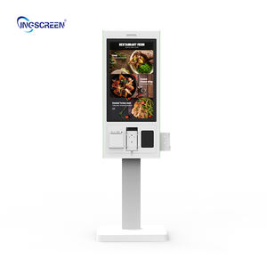 Quiosco de pago de pedidos de autoservicio interactivo INGSCREEN, Monitor de pantalla táctil automático, máquina Registradora para restaurante - Product Image 2