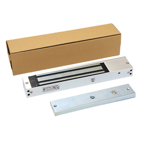 280kg/600lbs Đèn báo LED 2PIN Khóa điện từ cửa xoay có đèn LED Khóa cửa kính Khóa từ - Product Image 6