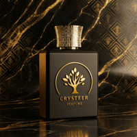 Flacon de parfum rectangulaire en verre à vaporiser, vente chaude, 30 ml, 50 ml, 100 ml, personnalisation du logo, flacon de parfum en verre avec boîte personnalisée