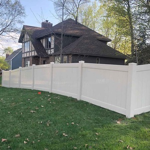 XUYA fabbrica all'aperto di alta qualità del nuovo tipo giardino 6ft X 8ft vinile Pvc picchetto-top Privacy pannelli per la casa - Product Image 5