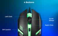 Promotion directe d'usine, souris optique filaire USB de haute qualité, durable, avec LED, pour ordinateur portable, PC de bureau