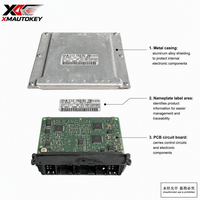 Module de commande du moteur d'occasion ECU A1121535179 0261208424 pour Mercedes Benz M112, ordinateur de bord d'origine authentique
