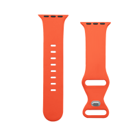 Bracelet sport en silicone souple à haute élasticité pour Apple Watch Series 9, 8, 7, 6, 5, 4 Bracelet confortable et durable