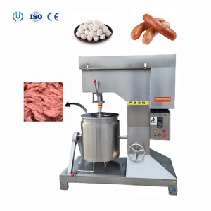 High-capacity 50L 100L Automatic Meatball Mincer Machine <b>Fish</b> Meat Ball Beater BeefBall Beating Machine High Effective Beating M - Product Image 1