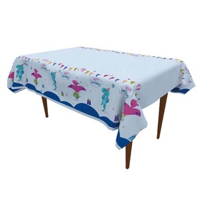 Flower <strong>Unicorn</strong> Disposable Birthday Graduation Tablecloth for Kids <strong>Unicorn</strong> Birthday Party Plastic Tablecover <strong>Decoration</strong> - Product Image 2