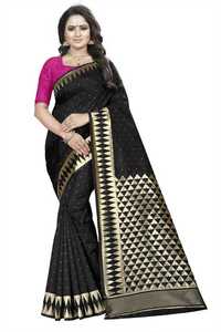 Sarui en soie à motifs pour femmes, nouvelle tenue décontractée, style indien, bon marché, bas prix, vente en gros - Product Image 3