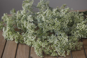 Venta al por mayor <span class=keywords><strong>de</strong></span> flores artificiales <span class=keywords><strong>de</strong></span> imitación, frijol Lila, decoraciones para el hogar, plantas verdes <span class=keywords><strong>de</strong></span> plástico - Product Image 6