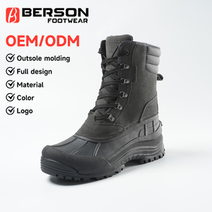 Botas de Nieve Personalizables <span class=keywords><strong>para</strong></span> <span class=keywords><strong>Mujer</strong></span>, Diseño de Dos Piezas, Impermeables y Térmicas, <span class=keywords><strong>para</strong></span> Senderismo al Aire Libre - Product Image 1