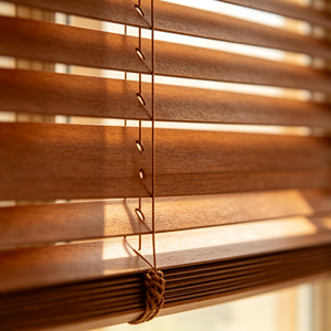 Persianas Venecianas Motorizadas de Madera con <span class=keywords><strong>Tubo</strong></span> Octagonal, de Alta Precisión, con Lamas Abatibles, para Decoración de Ventanas de Villas, Hoteles y Oficinas - Product Image 3