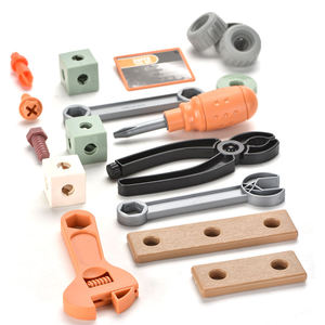 Ensemble d'outils pour enfants de 144 pièces, jeu de simulation de démontage avec tournevis électrique, boîte de rangement, construction de formes 3D, cadeau d'ingénierie - Product Image 5