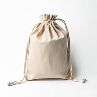 Sac à cordon personnalisé avec logo, sac d'emballage cadeau en coton et lin, pochette en coton naturel personnalisée, sac personnalisé