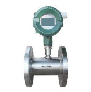 מד זרימה פלט פנטאי 24V <span class=keywords><strong>4</strong></span>-20mA טורבינה נוזלי שמן LCD מד זרימה דיגיטלי - Product Image 2