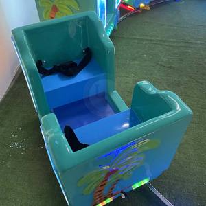 Manège de train de dessin animé pour enfants avec lumières LED pour centre commercial - Product Image 4