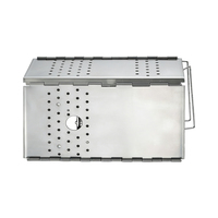 Allume-charbon Pinnovo grande capacité pour barbecue, allume-feu pour grillades au charbon de bois et briquettes