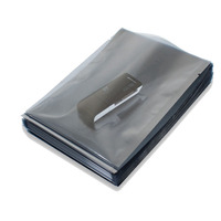 Sac à fermeture éclair antistatique semi-transparent personnalisé, impression en gravure, accessoires pour téléphone portable, écouteurs, projecteur d'ordinateur