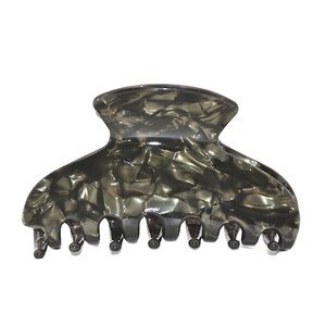 Pinces à cheveux XinMei classiques en acétate de cellulose biodégradable, <span class=keywords><strong>grande</strong></span> <span class=keywords><strong>taille</strong></span>, pinces plates en écaille de tortue pour cheveux épais, <span class=keywords><strong>pince</strong></span> à cheveux de 10 cm - Product Image 6