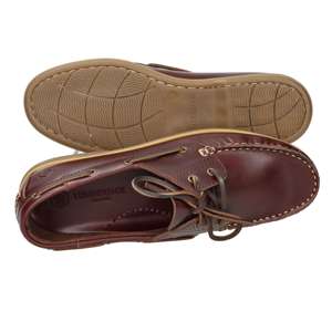 Chaussures bateau pour homme Lumberjack en cuir marron à lacets, taille 40 EU, talon de 1,5 cm - Product Image 6