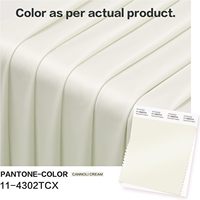 Rideau de fond ivoire 3m-3,6m, 2 panneaux, en polyester infroissable, pour mariages, fêtes et photographie d'anniversaire, fabriqué en Chine