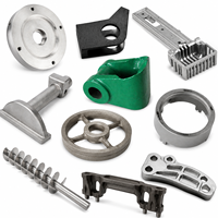 Composants de précision en aluminium ADC12 moulés par fonte à la cire perdue pour machines et équipements de robotique agricole (vente en gros)