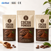 Individuell Bedruckte PE-Standbeutel mit Logo, Lebensmittelecht, Feuchtigkeitsbeständig, Geruchsdicht, Wiederverschließbare Ziplock-Beutel für Kaffeepulver-Verpackung