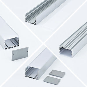 Profilés en aluminium extrudés sur mesure pour panneaux de couverture de canaux industriels - Product Image 6