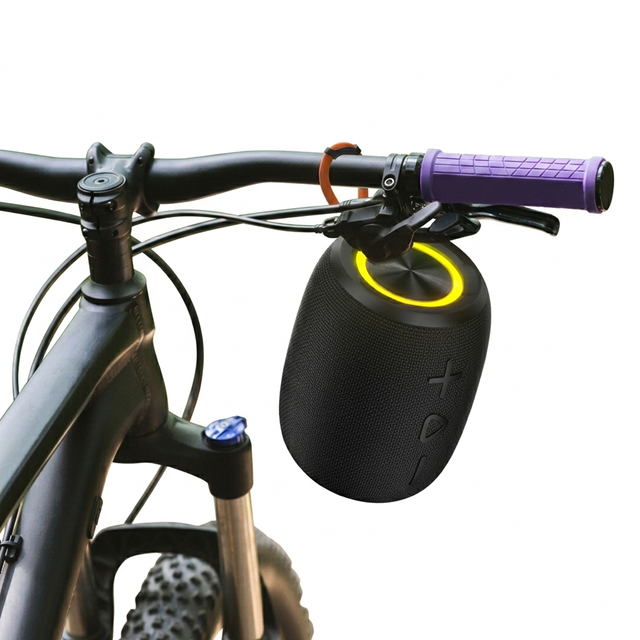 2026 Top Seller Bicycle Bluetooth Speaker Sound Box Subwoofer Potable Mini Waterproof Speakers