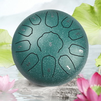 8-inch 11 Tone Steel Tongue Drum Decompression Drum Children's Musical Instrument 11 Tone Steel Tongue Drum