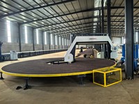 Machine à couteaux annulaires YAMACH avec système de contrôle PLC, moteur principal de 3 kW