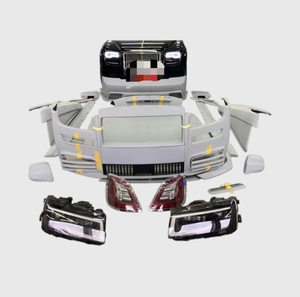 Kit carrosserie Mashari amélioré pour Rolls-Royce Ghost 2010-2014, résine et <span class=keywords><strong>fibre</strong></span> <span class=keywords><strong>de</strong></span> <span class=keywords><strong>verre</strong></span>, installation par boulons - Product Image 1
