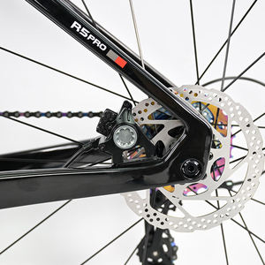 Bicicleta de <span class=keywords><strong>Carretera</strong></span> de Alto Rendimiento de Fibra de Carbono, 24 Velocidades, Cambio Electrónico, Frenos de Disco Hidráulicos, Cuadro Aerodinámico para Entrenamiento y Carreras - Product Image 4