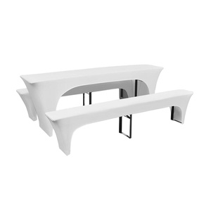 Mesa Plegable, Pliante de Mesa, molde de soplado HDPE 6 pies plástico Plegable banquete evento Catering Mesa - Product Image 4