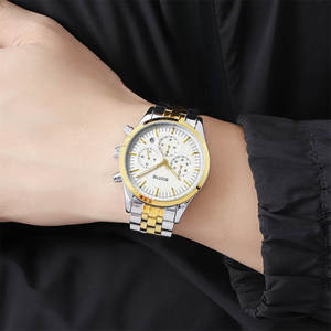 Scottie 3001 relojes de cuarzo de acero inoxidable impermeables <span class=keywords><strong>para</strong></span> hombres bonito reloj de pulsera de moda <span class=keywords><strong>Citizen</strong></span> Aleación de vidrio al por mayor - Product Image 3