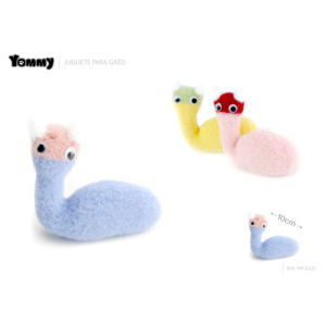 Jouet pour chat Yommy, poisson en peluche doux de 10 cm, jouet interactif pour animaux de compagnie - Product Image 3