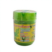 Inhalateur Nasal aux Herbes Composées Thaïlandaises, Menthol Naturel et Borneol, Rafraîchissant, Soulagement des Vertiges, Stick Nasal Herbal Frais
