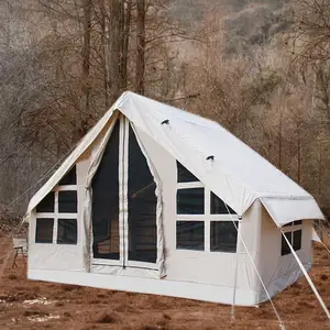 Besar Inflatable 4-6 Orang Membeli Automatic Keluarga Tahan Air Glamping Mewah Tenda Besar Tenda Berkemah Di Luar Ruangan untuk Dijual