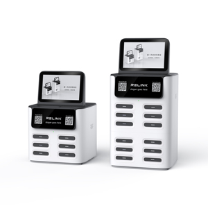 Station de recharge portable Relink 6 emplacements 40W à charge rapide ultra-mince avec sorties Micro USB et Type-C - Chargeur de téléphone portable - Product Image 6