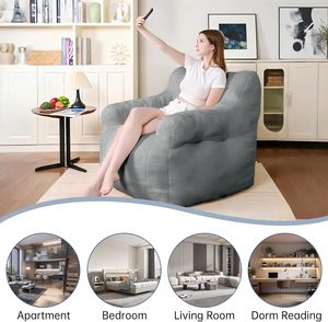 Sofás Grandes de Espuma Suave para Sala de Estar, para Adultos y Niños, Sillón Moderno - Product Image 5